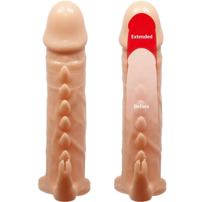 PRETTY LOVE - EMMIT FUNDA PARA PENE + ESTIMULADOR DE CLÍTORIS NATURAL - CandyHot - Foto 3