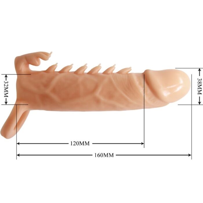 PRETTY LOVE - EMMIT FUNDA PARA PENE + ESTIMULADOR DE CLÍTORIS NATURAL - CandyHot - Foto 4