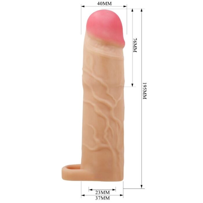 PRETTY LOVE - GERD FUNDA DE PENE EXTENSORA NATURAL - CandyHot - Foto 4
