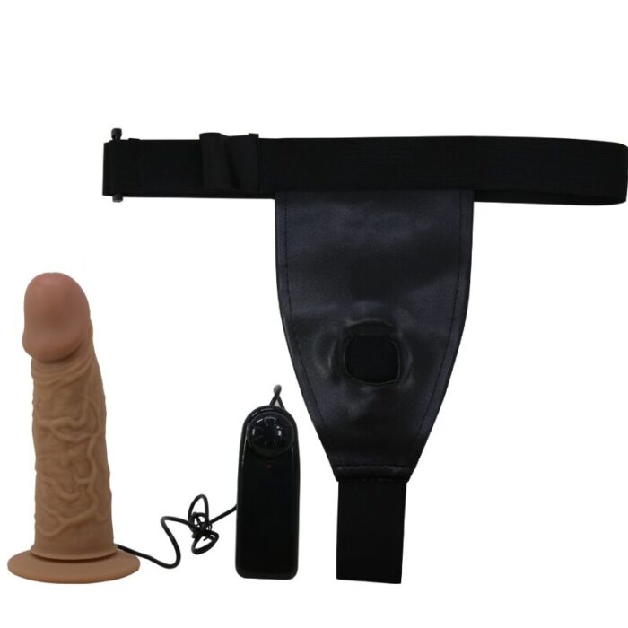 PRETTY LOVE - HARNESS BRIEFS CON VIBRACIÓN DILDO INCLUIDO - CandyHot - Foto 5
