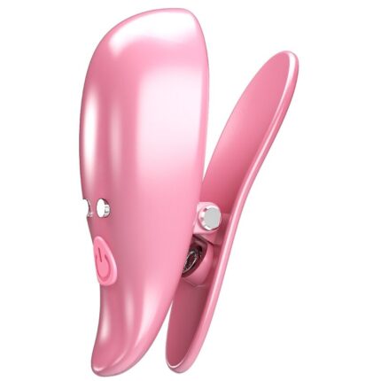 PRETTY LOVE - LEAF PINZAS VIBRATORIAS PARA PEZONES ROSA - CandyHot - Foto 2