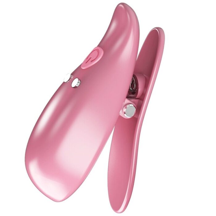 PRETTY LOVE - LEAF PINZAS VIBRATORIAS PARA PEZONES ROSA - CandyHot - Foto 5