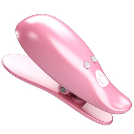 PRETTY LOVE - LEAF PINZAS VIBRATORIAS PARA PEZONES ROSA - CandyHot - Foto 1