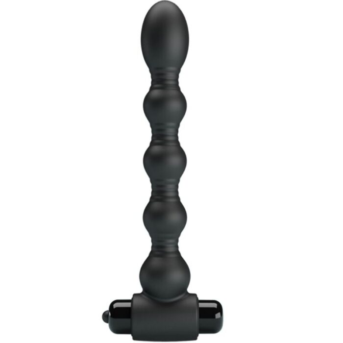 PRETTY LOVE - LYNN PLUG ANAL SILICONA 10 VIBRACIONES NEGRO - CandyHot - Foto 1