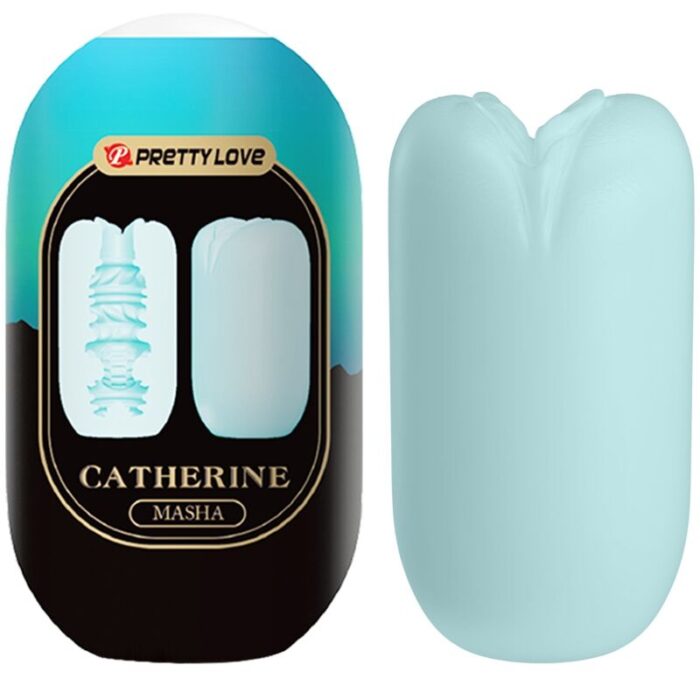 PRETTY LOVE - MASHA MASTURBADOR MASCULINO AZUL - CandyHot - Foto 1