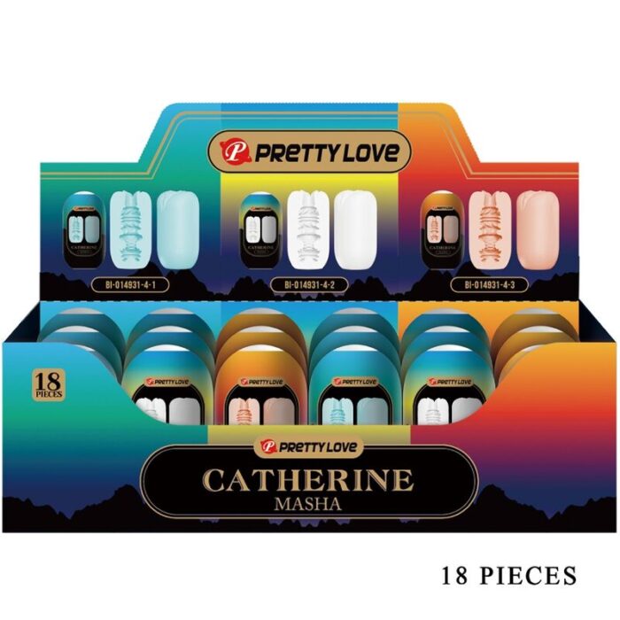 PRETTY LOVE - MASHA PACK 18 MASTRUBADORES MASCULINOS VARIOS - CandyHot - Foto 1