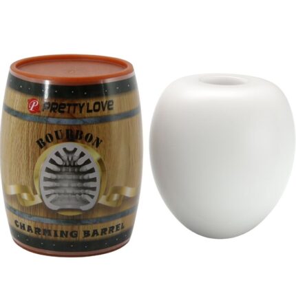 PRETTY LOVE - MASTURBADOR MASCULINO HUEVO BLANCO MODELO 2 - CandyHot - Foto 1