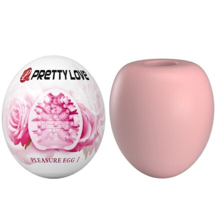 PRETTY LOVE - MASTURBADOR MASCULINO HUEVO ROSA - CandyHot - Foto 1