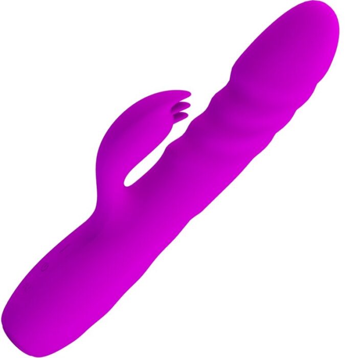 PRETTY LOVE - MELANIE VIBRADOR CONEJO RECARGABLE MORADO - CandyHot - Foto 1