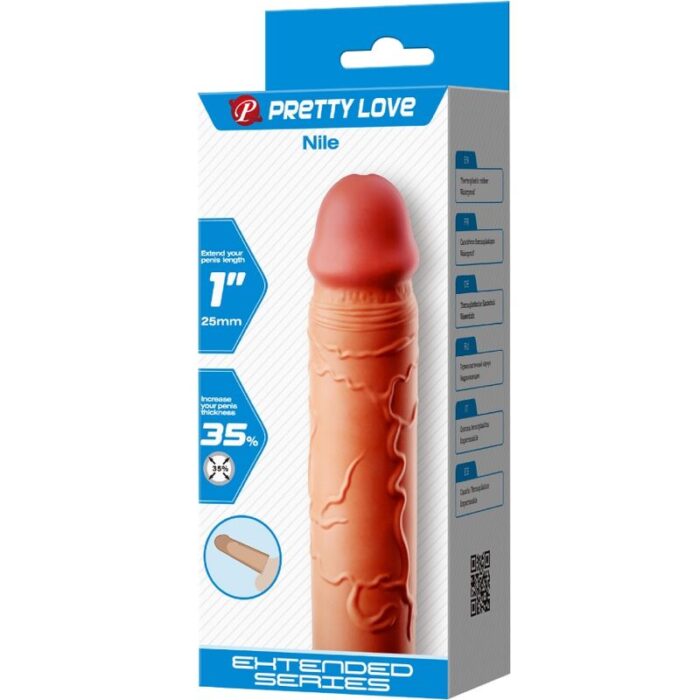 PRETTY LOVE - NILE FUNDA DE PENE EXTENSORA NATURAL - CandyHot - Foto 6