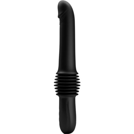 PRETTY LOVE - PAZUZU VIBRADOR 3 MODOS DE EMPUJE NEGRO - CandyHot - Foto 2