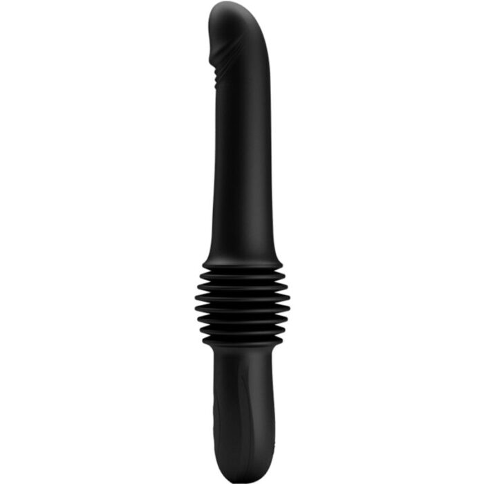 PRETTY LOVE - PAZUZU VIBRADOR 3 MODOS DE EMPUJE NEGRO - CandyHot - Foto 2