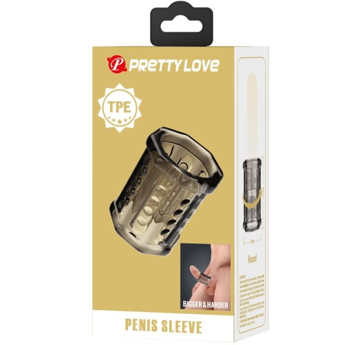 PRETTY LOVE - RONAEL FUNDA PARA PENE SUPER APRETADA TRANSPARENTE - CandyHot - Foto 5