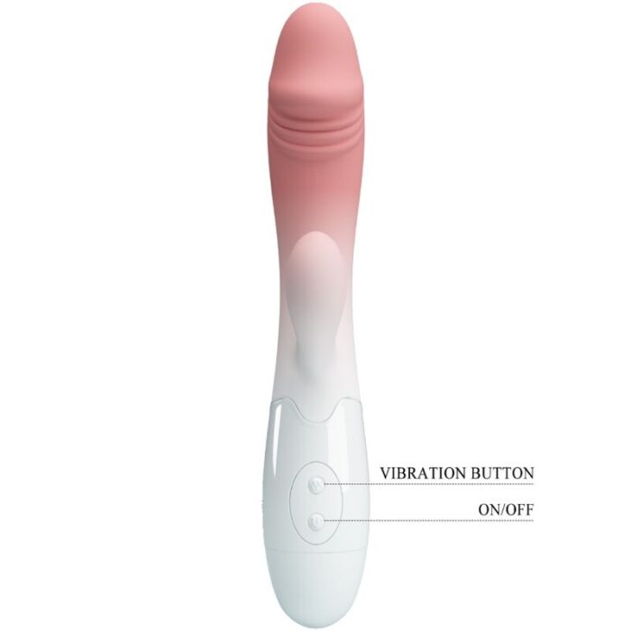 PRETTY LOVE - SNAPPY VIBRADOR RABBIT 3O VIBRACIONES ROSA - CandyHot - Foto 5