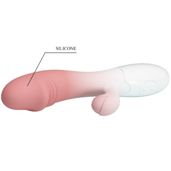 PRETTY LOVE - SNAPPY VIBRADOR RABBIT 3O VIBRACIONES ROSA - CandyHot - Foto 6