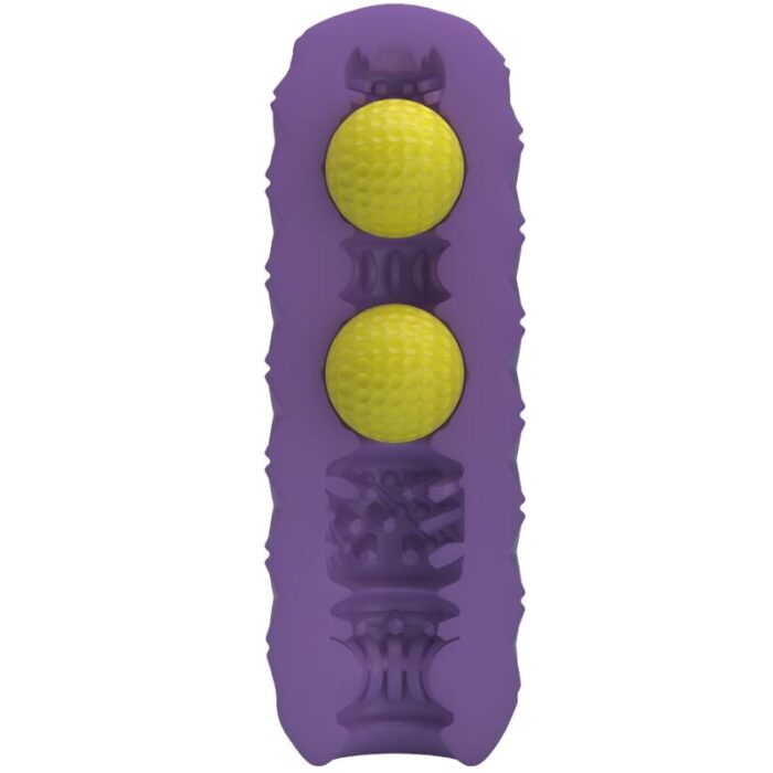 PRETTY LOVE - TWIN BALLS MASTURBADOR MASCULINO MORADO - CandyHot - Foto 4