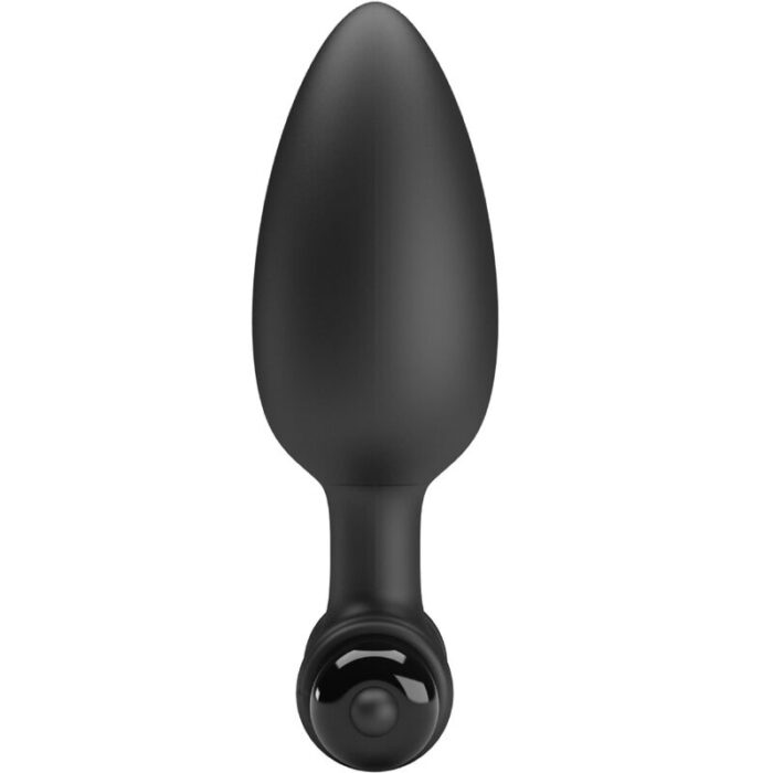 PRETTY LOVE - VIBRA BUTT PLUG 2 PLUG ANAL 10 VIBRACIONES NEGRO - CandyHot - Foto 2
