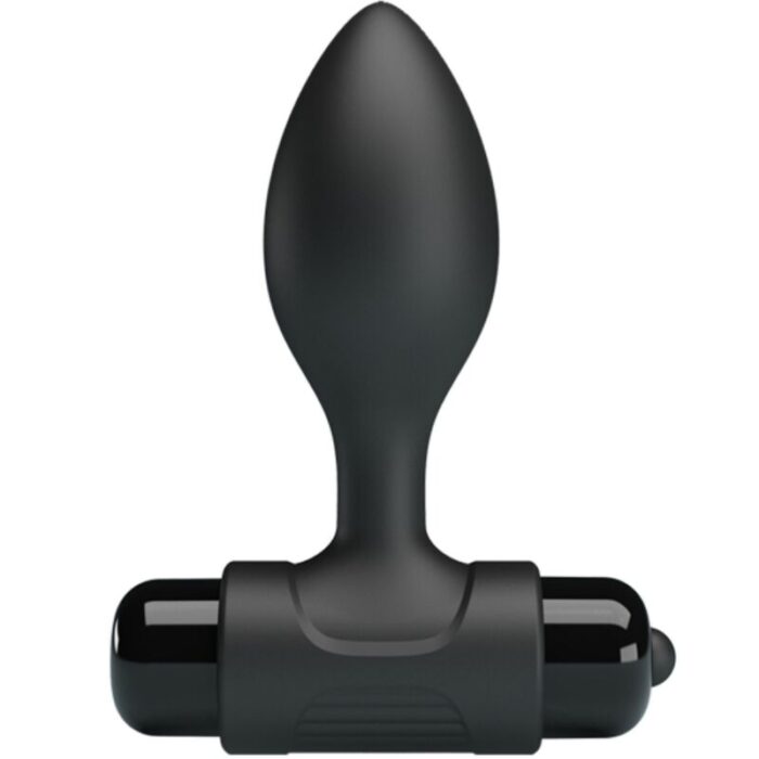 PRETTY LOVE - VIBRA BUTT PLUG ANAL 10 VIBRACIONES NEGRO - CandyHot - Foto 2