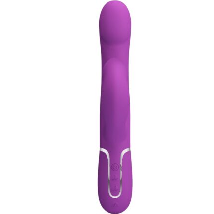 PRETTY LOVE - VIBRADOR & ESTIMULADOR MULTIFUNCIÓN 4 EN 1 MORADO - CandyHot - Foto 2