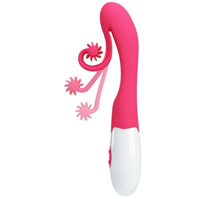 ROMANCE - VIBRADOR Y ESTIMULADOR 30 VELOCIDADES ROSA - CandyHot - Foto 3
