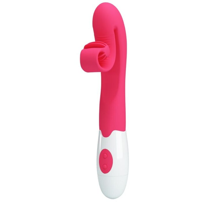 ROMANCE - VIBRADOR Y ESTIMULADOR 30 VELOCIDADES ROSA - CandyHot - Foto 1