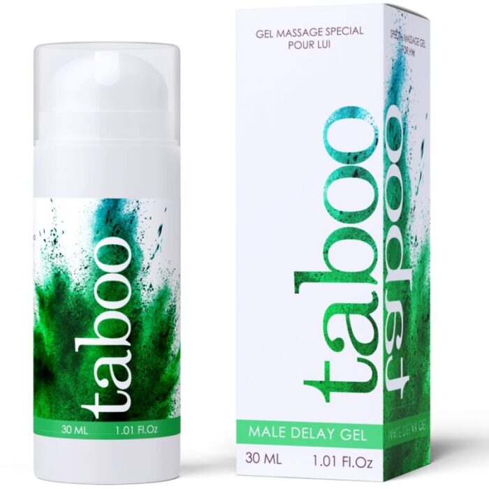 RUF - TABOO MALE DELAY GEL RETARDANTE PARA HOMBRE 30 ML - CandyHot - Foto 1