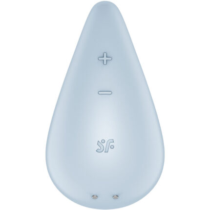 SATISFYER - DEW DROP VIBRADOR LAY-ON AZUL - CandyHot - Foto 2