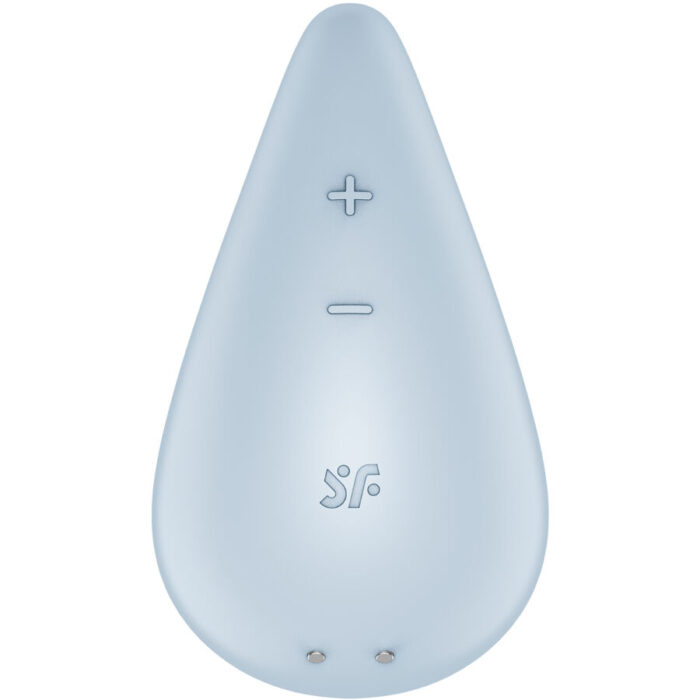 SATISFYER - DEW DROP VIBRADOR LAY-ON AZUL - CandyHot - Foto 2