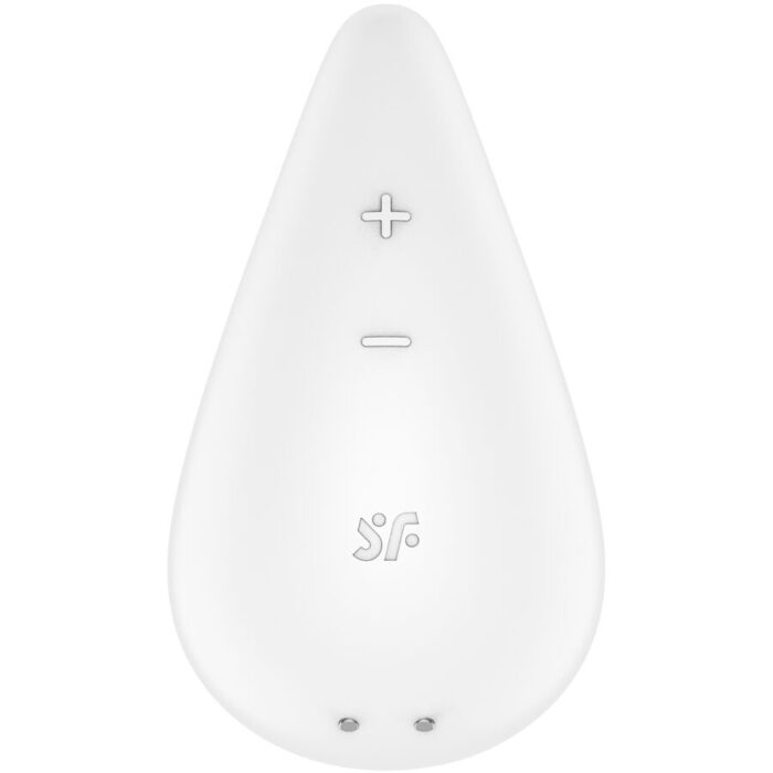SATISFYER - DEW DROP VIBRADOR LAY-ON BLANCO - CandyHot - Foto 2
