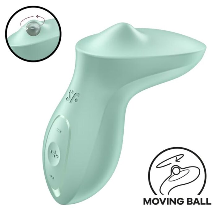 SATISFYER - EXCITERRR VIBRADOR LAY-ON CLÍTORIS MENTA - CandyHot - Foto 1