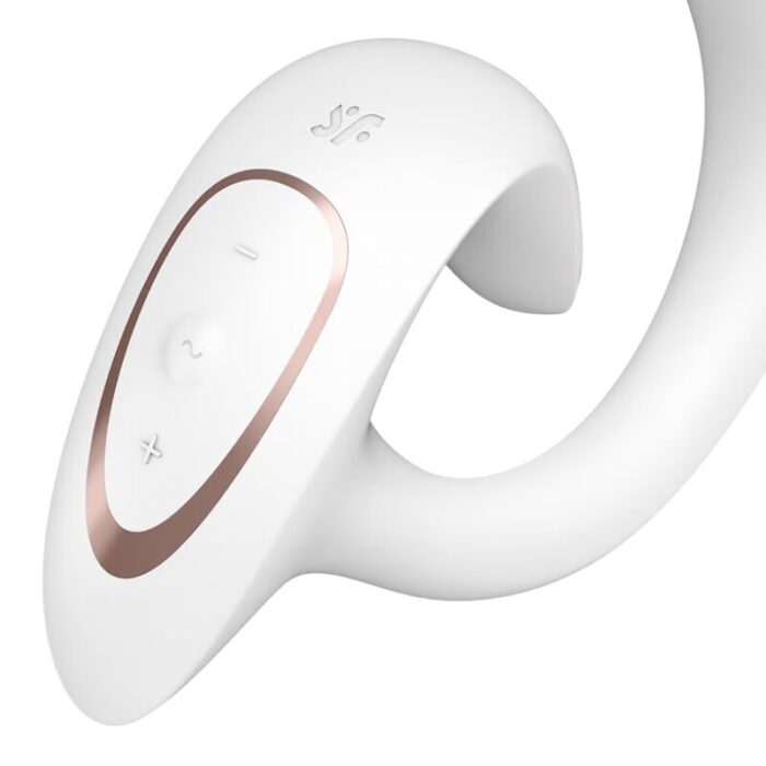 SATISFYER - G FOR GODDESS 1 VIBRADOR RABBIT BLANCO - CandyHot - Foto 3