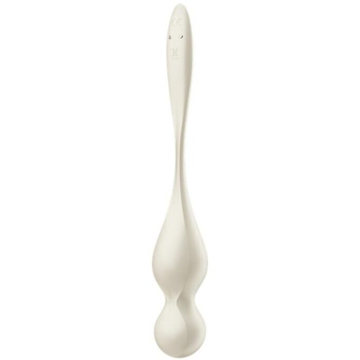 SATISFYER - LOVE BIRDS BOLAS KEGEL VIBRADORAS BLANCO - CandyHot - Foto 3