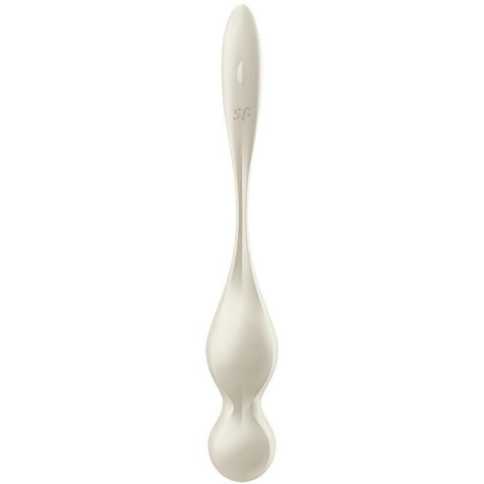 SATISFYER - LOVE BIRDS BOLAS KEGEL VIBRADORAS BLANCO - CandyHot - Foto 5