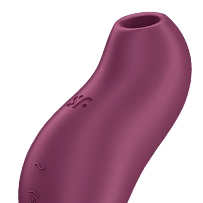 SATISFYER - POCKET PRO 1 ESTIMULADOR CLÍTORIS GRANATE - CandyHot - Foto 2