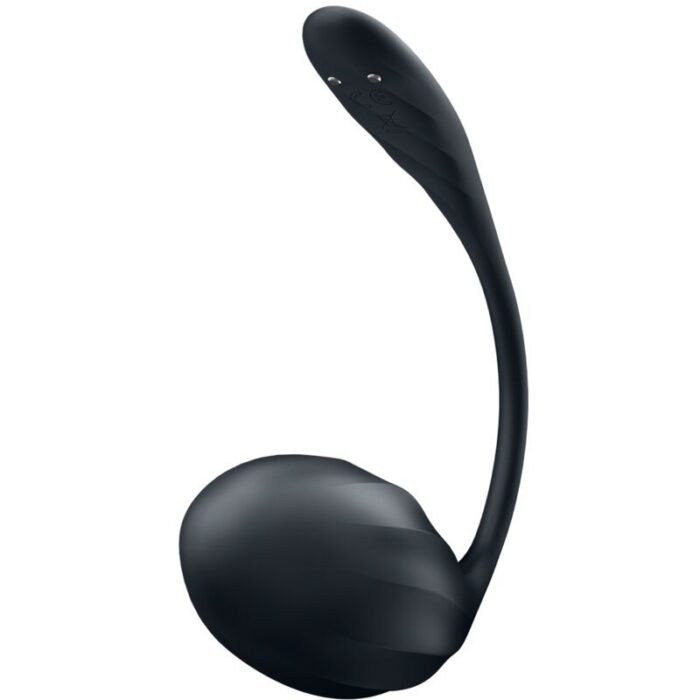 SATISFYER - RIBBED PETAL ESTIMULADOR PUNTO G CONTROL REMOTO NEGRO APP GRATUITA - CandyHot - Foto 2