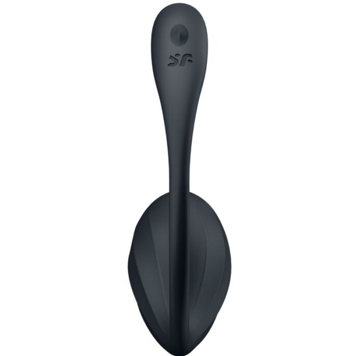 SATISFYER - RIBBED PETAL ESTIMULADOR PUNTO G CONTROL REMOTO NEGRO APP GRATUITA - CandyHot - Foto 3