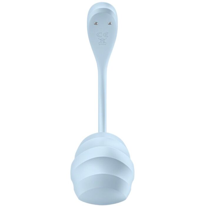 SATISFYER - SMOOTH PETAL ESTIMULADOR PUNTO G CELESTE APP GRATUITA - CandyHot - Foto 2