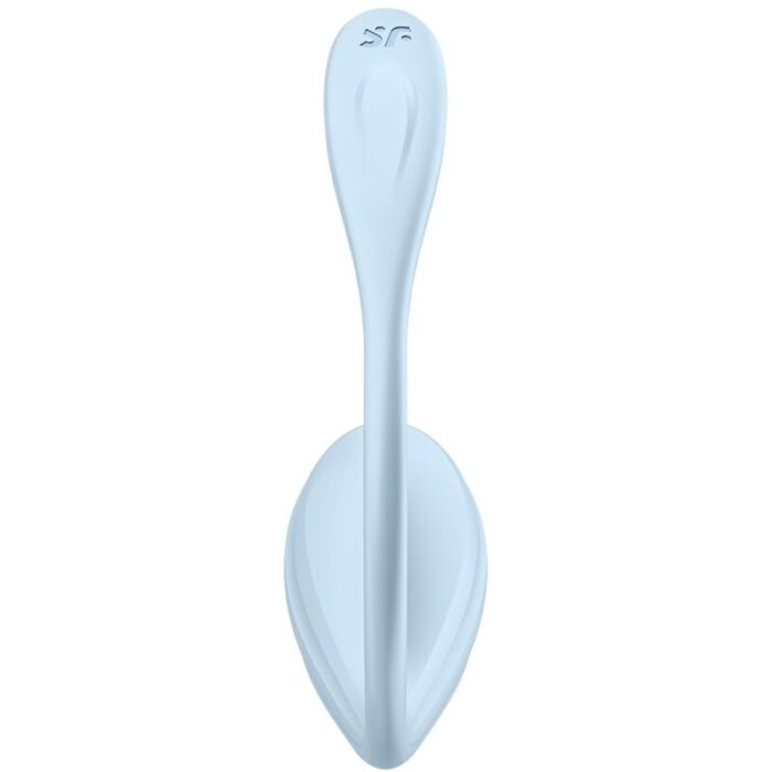 SATISFYER - SMOOTH PETAL ESTIMULADOR PUNTO G CELESTE APP GRATUITA - CandyHot - Foto 4