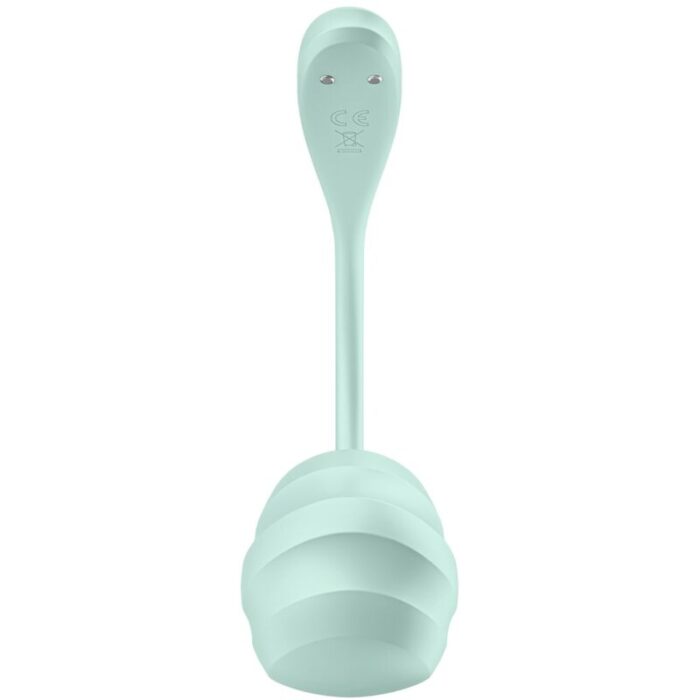 SATISFYER - SMOOTH PETAL ESTIMULADOR PUNTO G VERDE AGUA APP GRATUITA - CandyHot - Foto 2