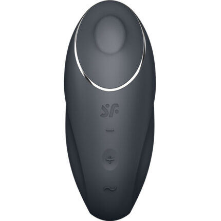SATISFYER - TAP & CLIMAX 1 VIBRADOR LAY-ON NEGRO - CandyHot - Foto 1