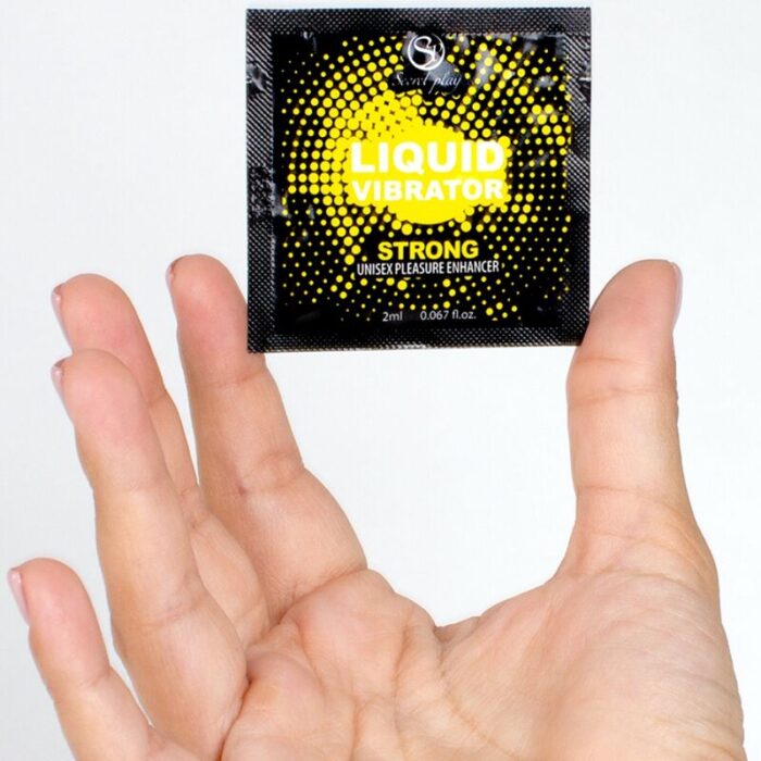 SECRETPLAY - MONODOSIS VIBRADOR LIQUIDO STRONG 2 ML - CandyHot - Foto 3