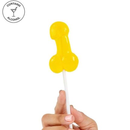 SECRETPLAY - PIRULETA PENE GOMINOLA CON ALCOHOL PIÑA COLADA - CandyHot - Foto 1