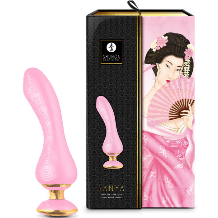 SHUNGA - SANYA MASAJEADOR INTIMO ROSA - CandyHot - Foto 4