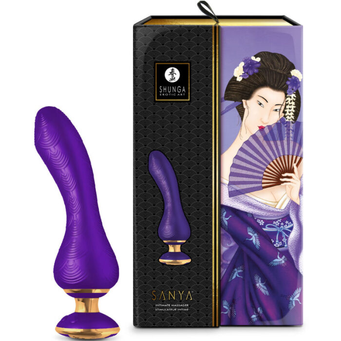 SHUNGA - SANYA MASAJEADOR INTIMO VIOLETA - CandyHot - Foto 4