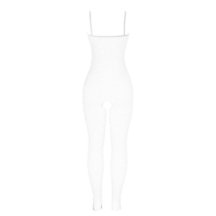 SUBBLIME - 951740 BODYSTOCKING CROTCHLESS DE REJILLA CON LAZOS BLANCO TALLA ÚNICA - CandyHot - Foto 6