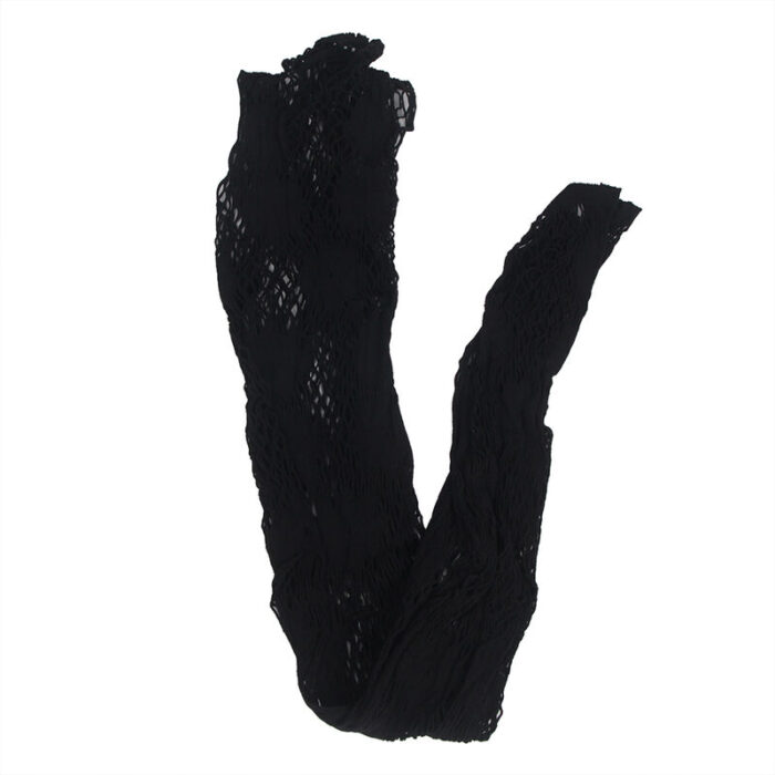 SUBBLIME - 952129 BODYSTOCKING DE REJILLA CON DISEÑO DE VESTIDO Y DETALLES FLORALES NEGRO TALLA ÚNICA - CandyHot - Foto 5