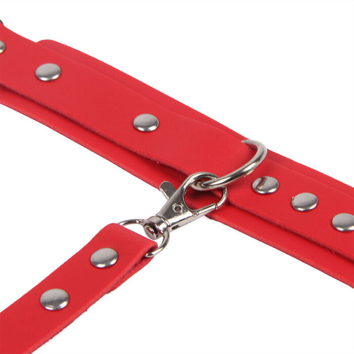 SUBBLIME - 953706 ESPOSAS CON CINTURÓN BONDAGE ROJO TALLA ÚNICA - CandyHot - Foto 6
