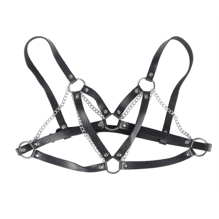 SUBBLIME - 953713 CINTURÓN DE BONDAGE PUNK HEBILLA METAL NEGRO TALLA ÚNICA - CandyHot - Foto 4