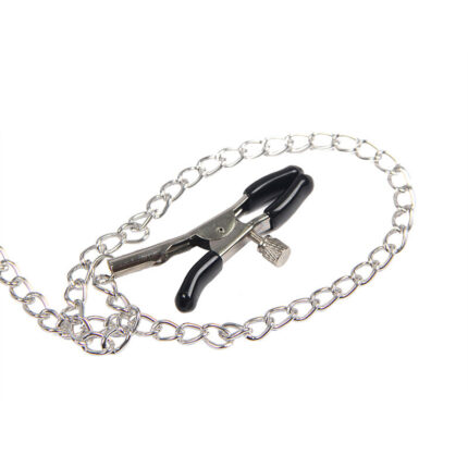 SUBBLIME - 953720 PINZAS PARA EL PECHO CON CORREA DE CUERO BONDAGE NEGRO TALLA ÚNICA - CandyHot - Foto 2