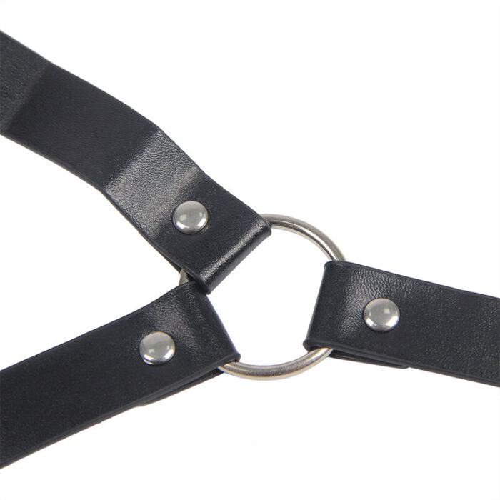 SUBBLIME - 953720 PINZAS PARA EL PECHO CON CORREA DE CUERO BONDAGE NEGRO TALLA ÚNICA - CandyHot - Foto 3